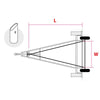 Laser/ILCA Launching Trolley Complete (to fit an A-Frame trailer)