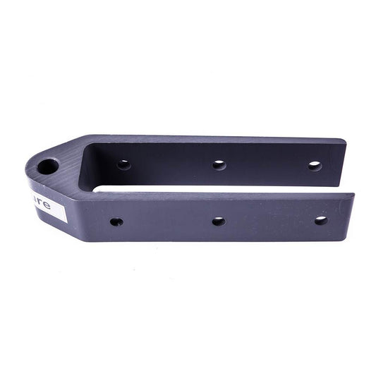 SeaSure Bottom Rudder Gudgeon 8mm dia.- 3 Hole Mounting