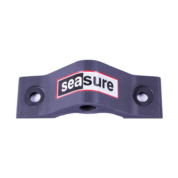 SeaSure Top Transom Gudgeon - 2 Hole Mounting 5 or 6mm fixing, w/bush or wo/bush