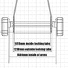 180-220 Type Approved Combi Road Trailer Complete - 8" wheels