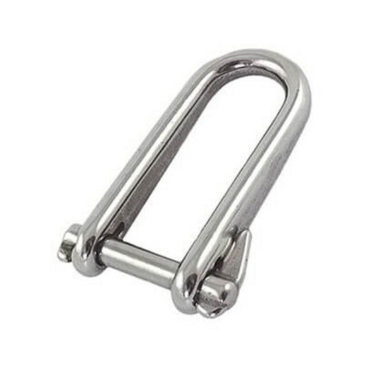 Halyard Shackle with locking pin