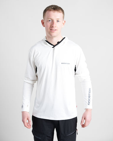 Hooded Quick Dry UVF 50+ Tech T-Shirt Long Sleeved