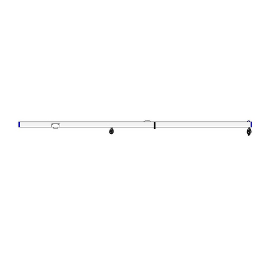 Laser® / ILCA Holt Replacement Race Boom With Ball Bearing Blocks